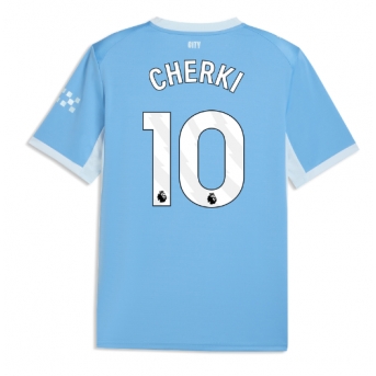 Manchester City Rayan Cherki #10 Maglia Gara Casa Repliche 2026-27 Maniche Corte